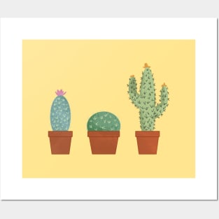 Cute Cactus in a Pod - Pack 01 Posters and Art